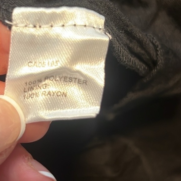 Picadilly Canada,Lace Yoke Long Dress - Blue/Taupe, Excellent Condition, Size S - Picture 7 of 11